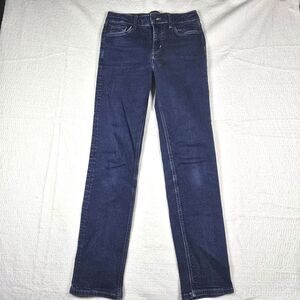 Boden Denim Slim Straight Jeans Womens 6L Dark Wash Stretch Mid Rise Aesthetic